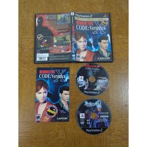 Resident Evil: Code Veronica X Anniversary Edition w/ DMC Demo Disc - Sony PS2